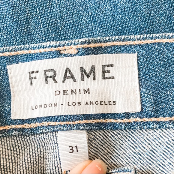 Frame Le High Skinny Jeans-sz 31/12 - Picture 3 of 4